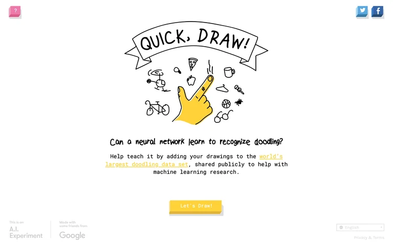 Quick, Draw! — Game introduction preview