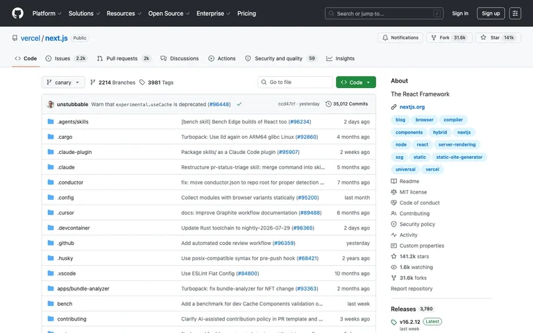 GitHub — Repository preview