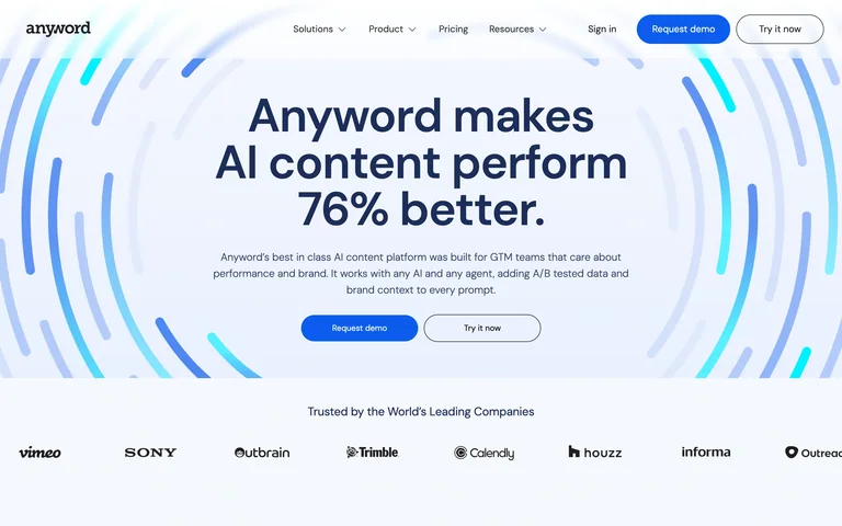 Anyword preview