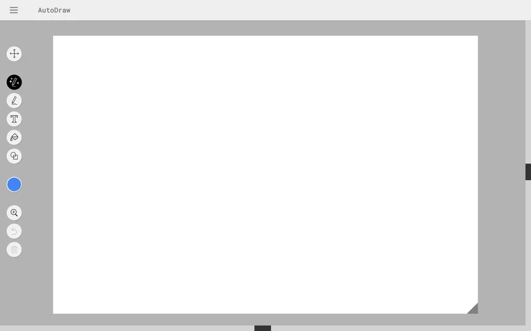 AutoDraw — Drawing canvas preview