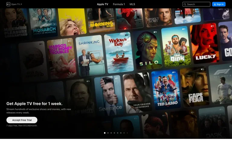 Apple TV — Browse preview