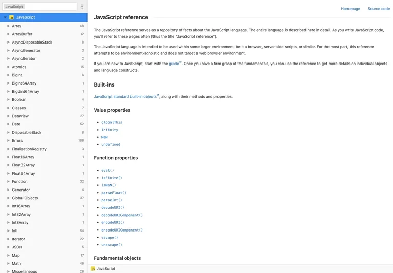 DevDocs — Documentation browser preview
